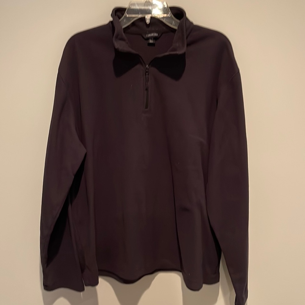 Lands end 1/4 fleece zip